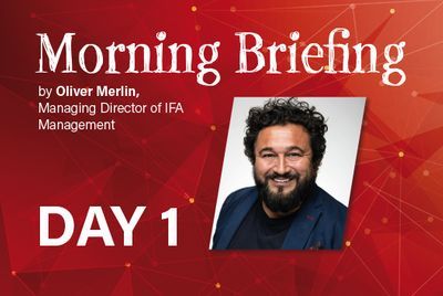 'Good morning IFA! Packed halls, cool tech, and comfy shoes ahead'